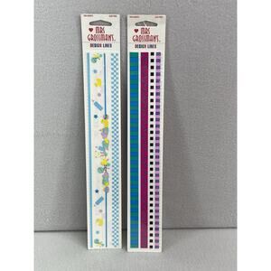 Sticker 2 Planner Mrs. Grossman’s Design Planner Lines 90s Sealed Sheets VTG